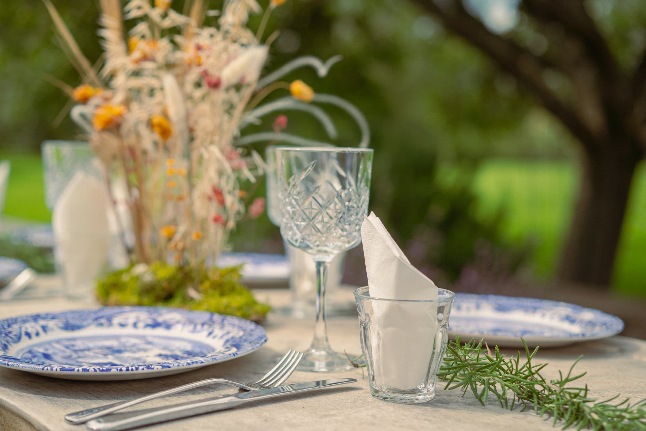 Table setting detail