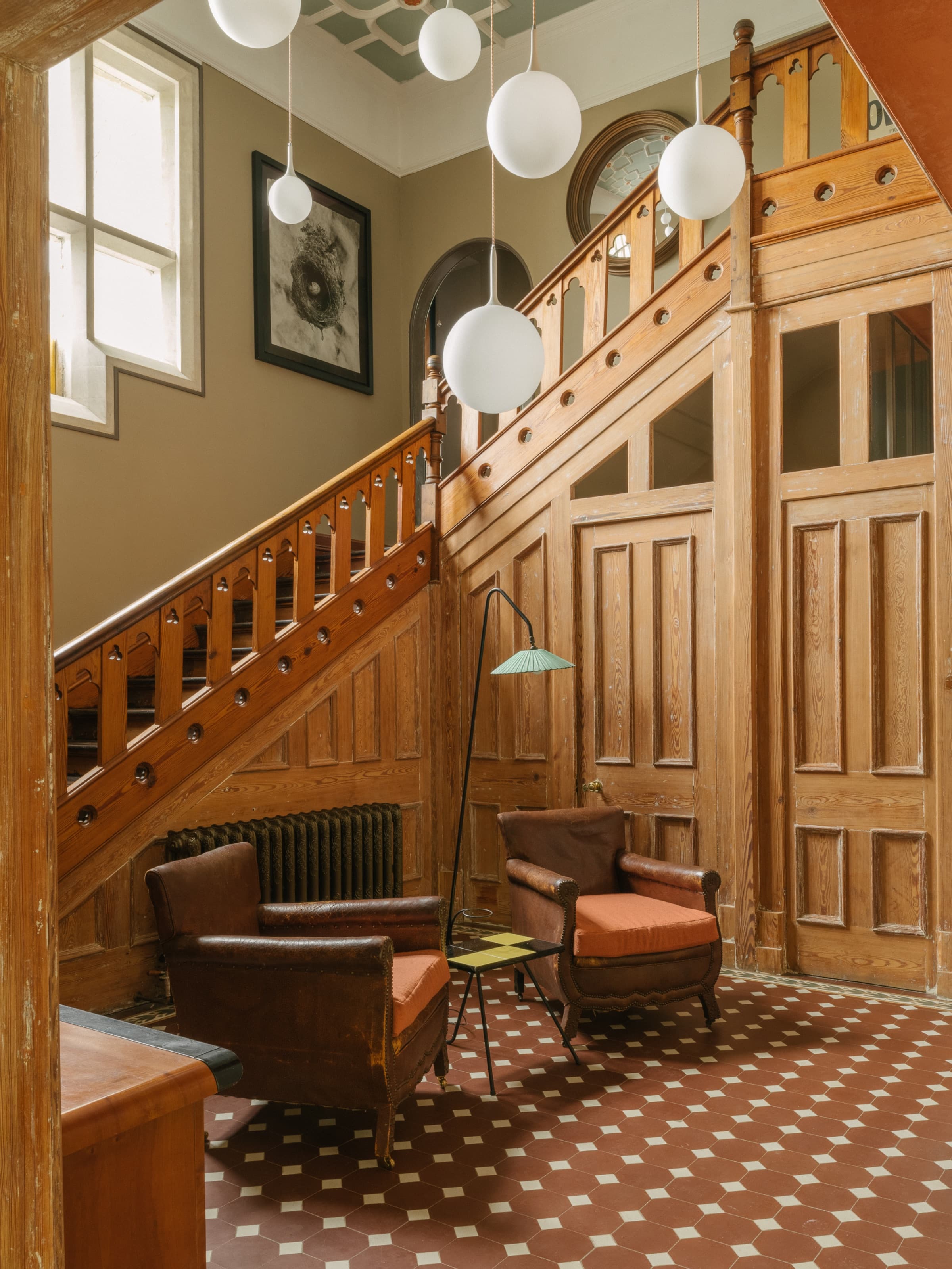 Somerleaze House staircase hall